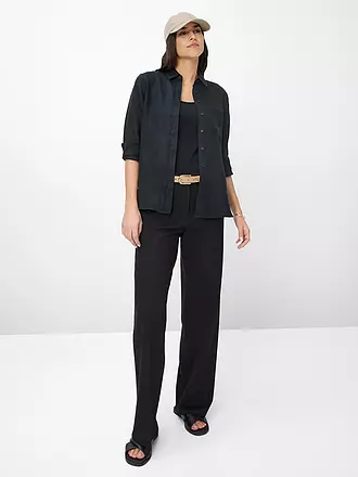 BRAX | Blouse en lin VICKI | schwarz